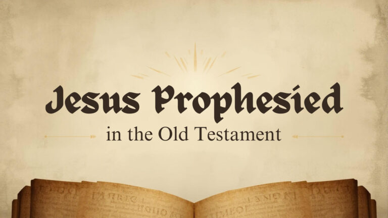 Jesus Prophesied in the Old Testament Sermon Series