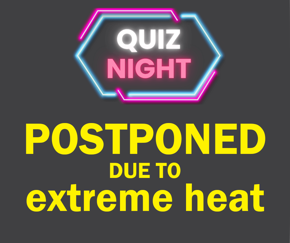 Quiz Night Postponed